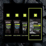 L'Oreal Men Expert Mens Charcoal Tissue Face Sheet Mask x1