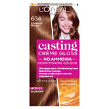 L'Oreal Paris Casting Creme Gloss Semi Permanent Hair Dye Chestnut Honey Brown 634