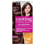 L'Oreal Paris Casting Creme Gloss Semi Permanent Hair Dye Iced Chocolate Cool Brunette Brown 515