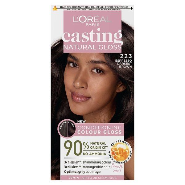 L'Oreal Paris Casting Natural Gloss Light Blonde Sucre 9.23 Brown Espresso 2.23