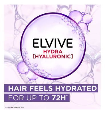 L'Oreal Paris Elvive Hydra Hyaluronic Hair Mask with Hyaluronic Acid for Dry Hair 300ml