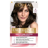 L'Oreal Paris Excellence Permanent Hair Dye Dark Brown 4