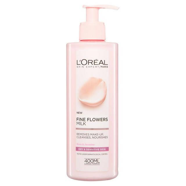 L'Oreal Paris Fine Flowers Cleansing Milk Sensitive Skin&amp;nbsp;400ml