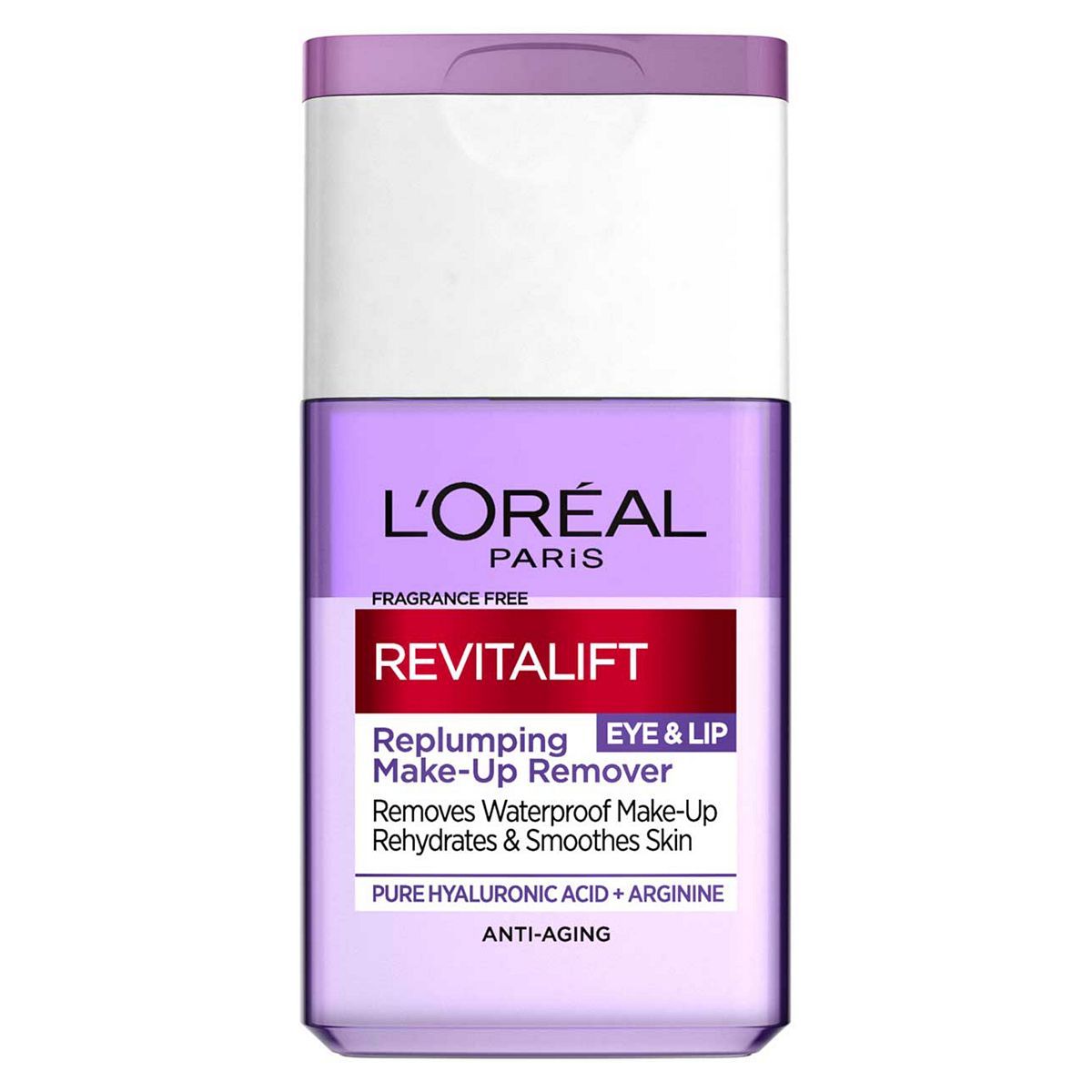 L&amp;rsquo;Oreal Paris Hyaluronic Acid Make-Up Remover, Revitalift Filler, Removes Make-Up And Visibly replumps&amp;ndash; 125ml