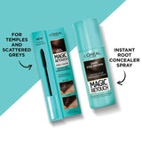 L'Oreal Paris Magic Retouch Instant Grey Root Touch Up Dark Iced Brown   75ml