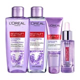 L&amp;rsquo;Oreal Paris Revitalift Filler Hyaluronic Acid Evening Skincare Routine Bundle