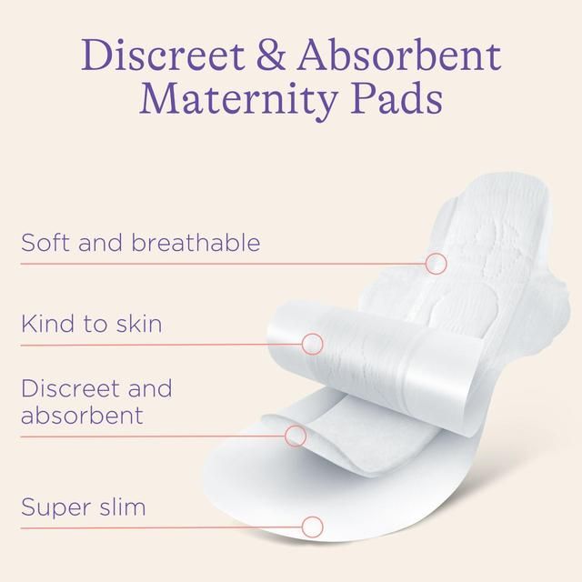 Lansinoh Discreet &amp;amp; Absorbent Maternity Pads   12 per pack