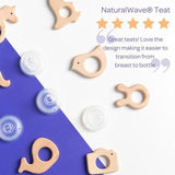 Lansinoh Silicone Bottle Teats Medium Flow   2 per pack