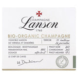 Lanson Organic Green Label Champagne   75cl