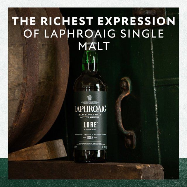 Laphroaig Lore Islay Single Malt Scotch Whisky   70cl