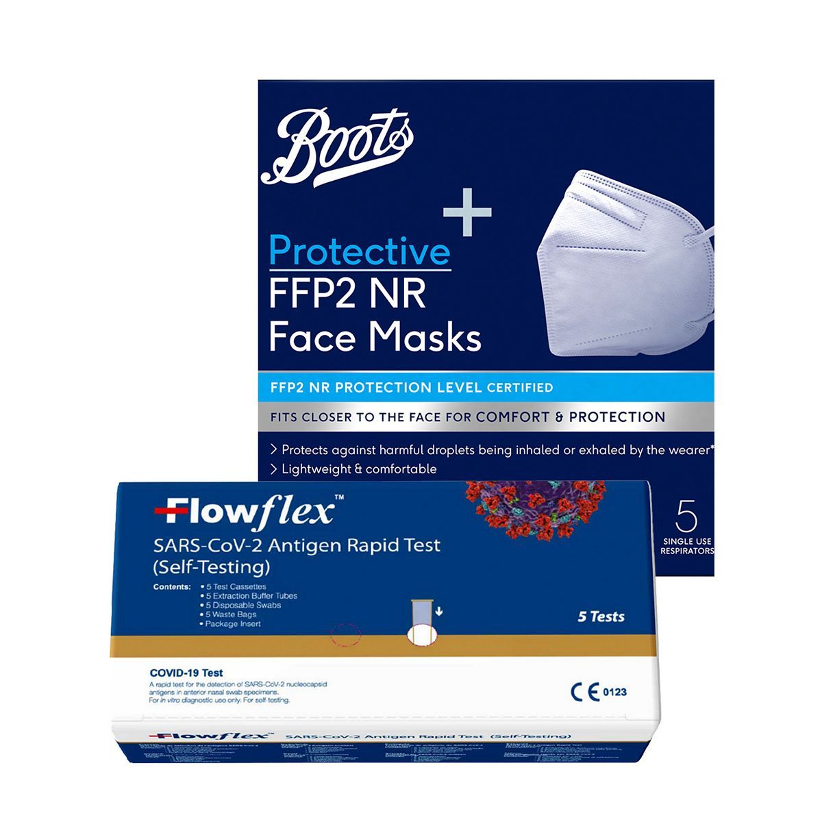 Lateral Flow Test &amp;amp; Face Mask Bundle