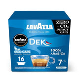 Lavazza A Modo Mio Compostable Dek Cremoso Coffee Capsules   16 per pack