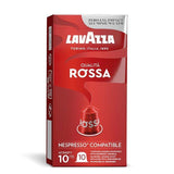 Lavazza Qualita Rossa Aluminium Nespresso Compatible Capsules   10 per pack