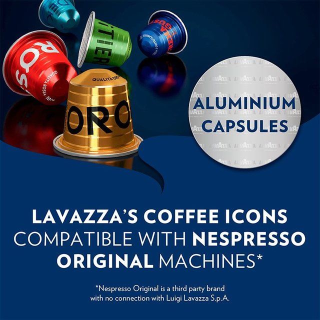 Lavazza Qualita Rossa Aluminium Nespresso Compatible Capsules   30 per pack