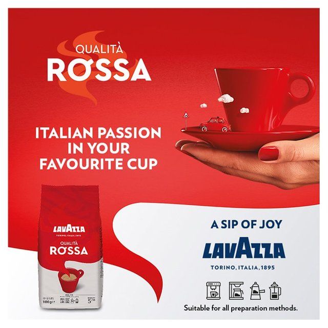 Lavazza Qualita Rossa Coffee Beans   1kg