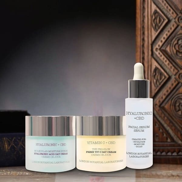 LBL Pro-Glow Vitamin C Day Cream, CBD Eye Cream &amp;amp; Serum