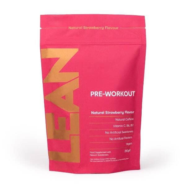 Lean Strawberry Pre-Workout 250G