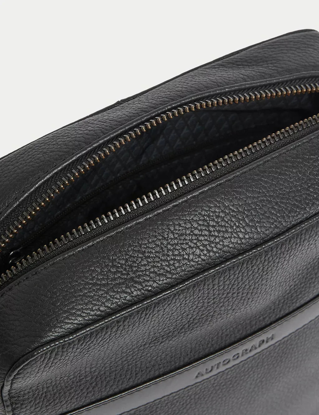 Leather Pebble Grain Cross Body Bag