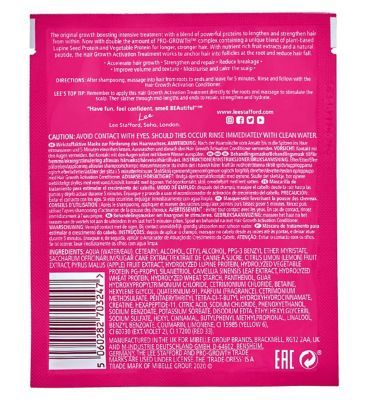 Lee Stafford Grow Strong &amp;amp; Long Activation Treatment 20ml