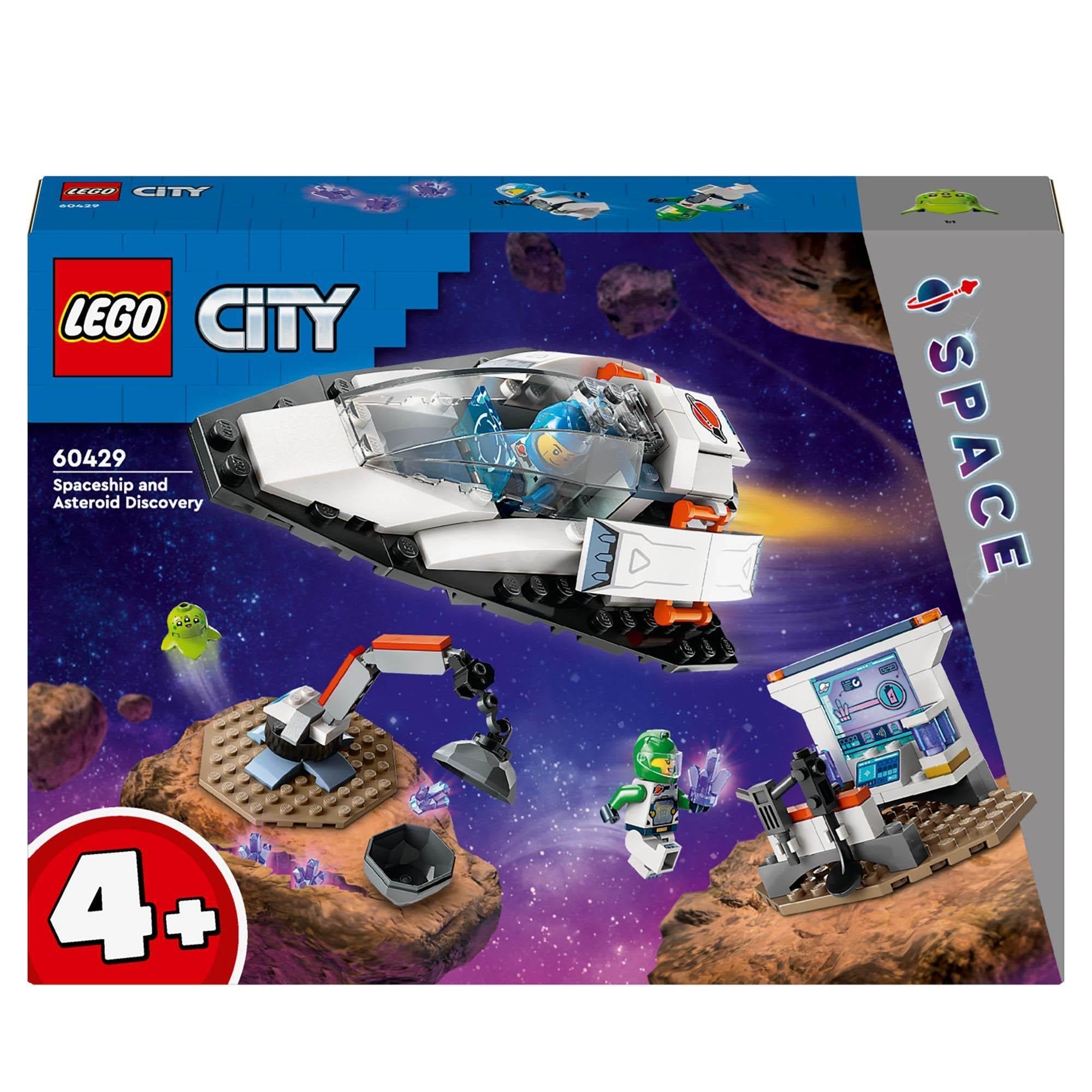 LEGO City Spaceship &amp;amp; Asteroid Discovery Space Toys 60429