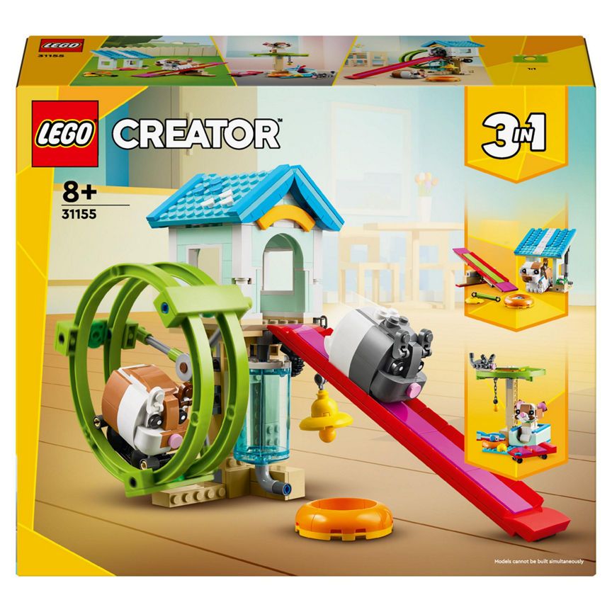 LEGO Creator 3in1 Hamster Wheel Animal Toy Set 31155