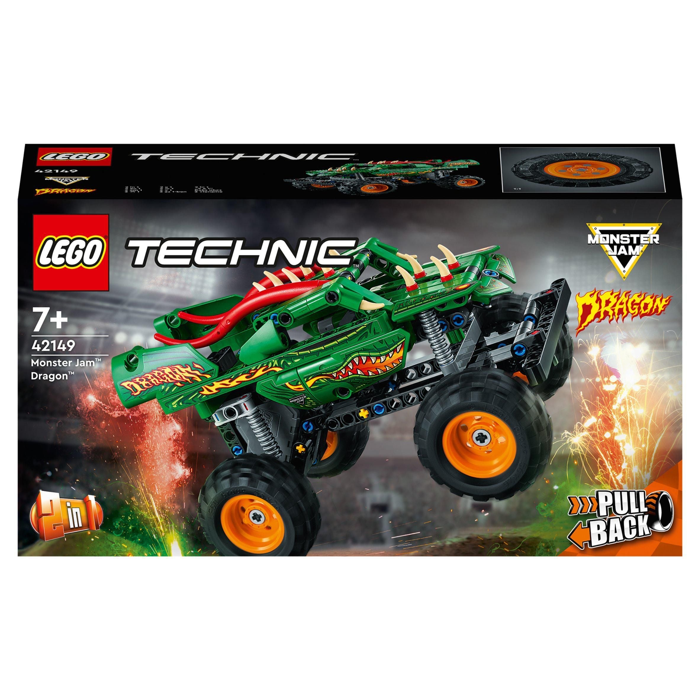 LEGO&amp;reg; Technic Monster Jam Dragon 42149