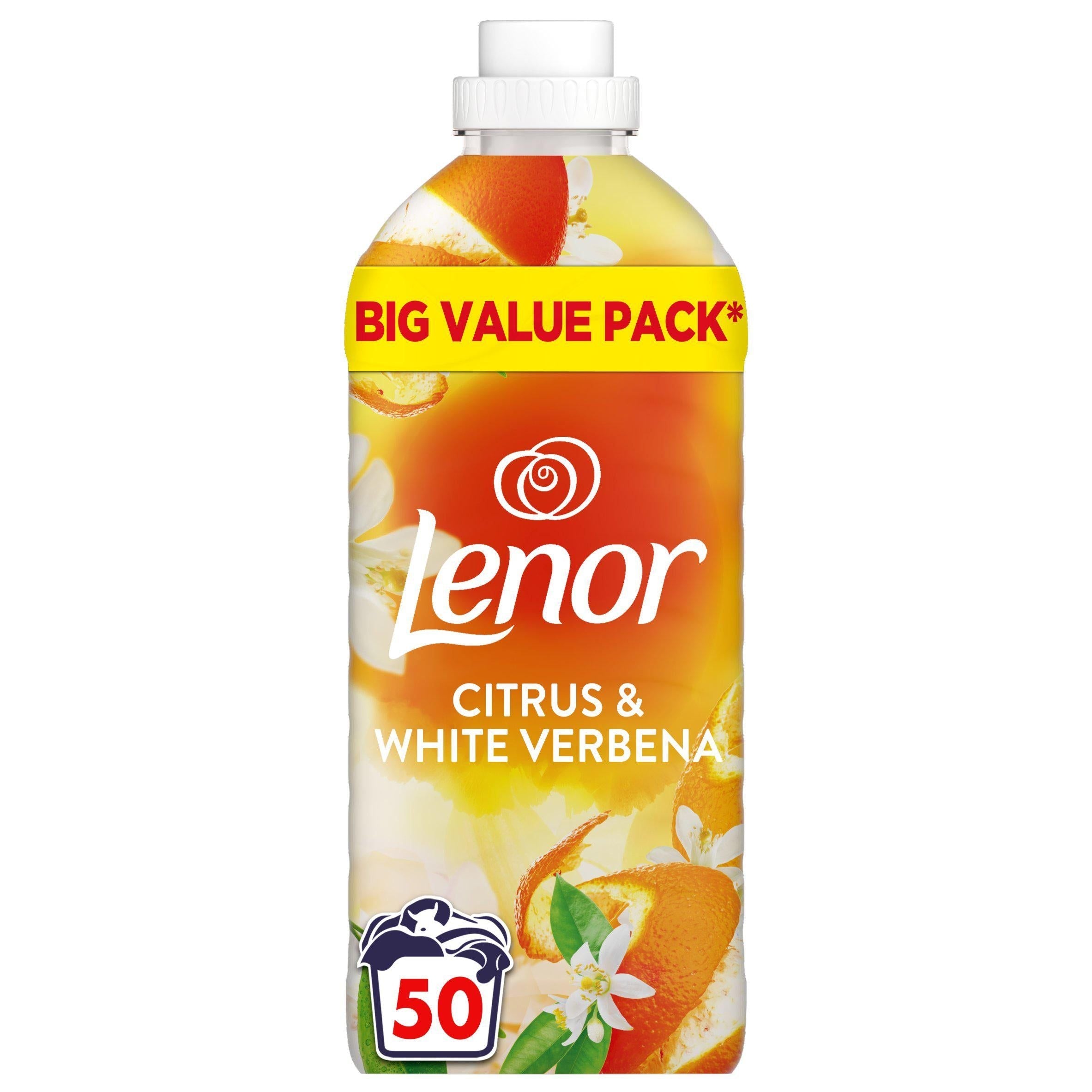 Lenor Citrus &amp;amp; White Verbena Fabric Conditioner 50 Washes