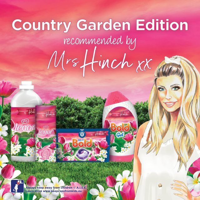 Lenor Fabric Conditioner Spring Garden Mrs Hinch   1750ml