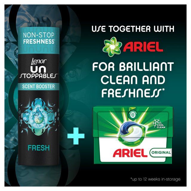 Lenor Unstoppables Fresh In-Wash Scent Booster Beads   320g