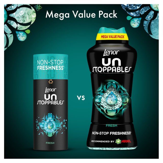 Lenor Unstoppables Fresh In-Wash Scent Booster Beads   750g