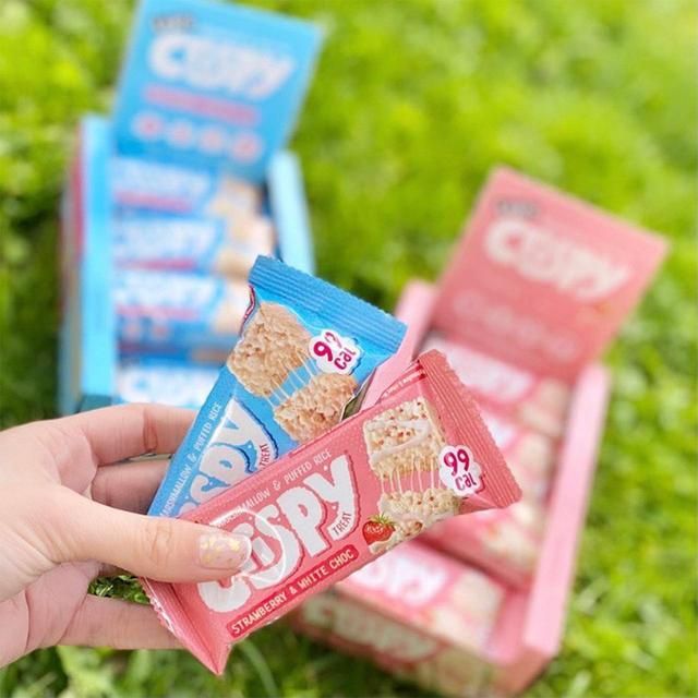 Lexi's Crispy Treat - Strawberry &amp;amp; White Choc   25g