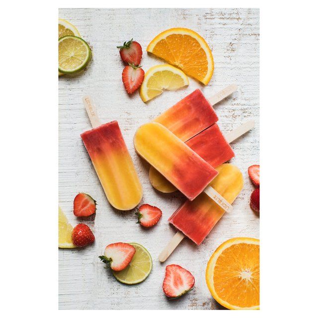 Lickalix &amp;amp; Mr Men Organic Citrus Burst Ice Lollies   3 x 75g