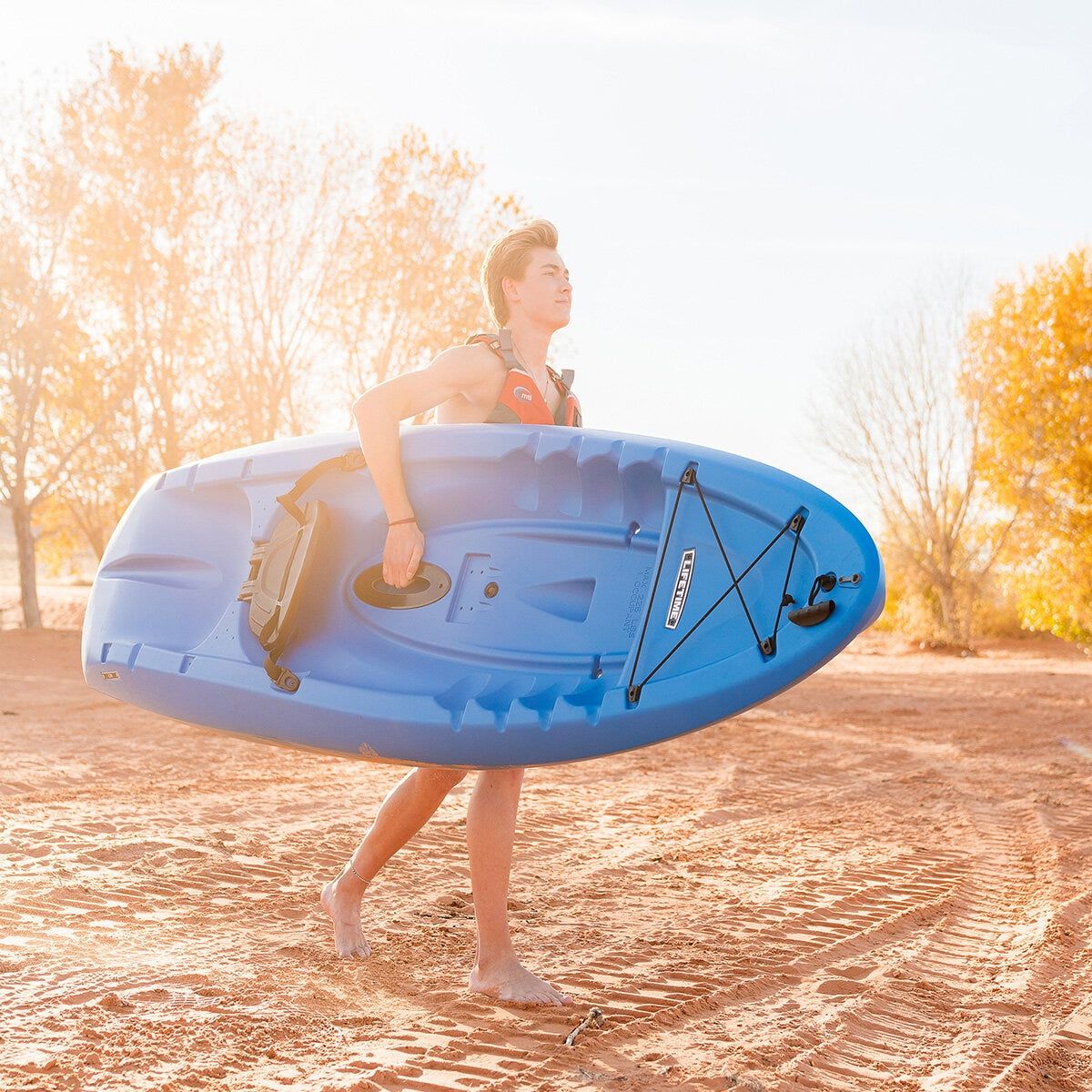 Lifetime Hydros 8ft 5&amp;quot; (256 cm) 1 Person Sit On Kayak With Paddle