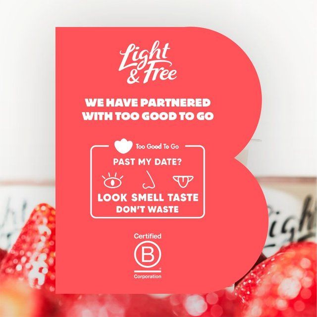 Light &amp;amp; Free Peach Passion Fruit 0% Added Sugar Fat Free Yoghurt   4 x 115g