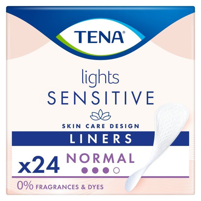 Lights by TENA Incontinence Liners   24 per pack