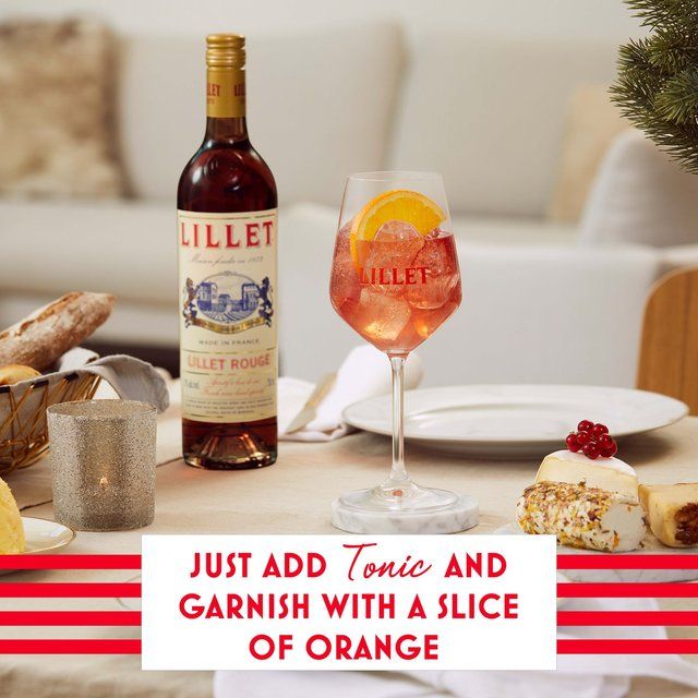Lillet Rouge Red Wine-Based Aperitif    75cl