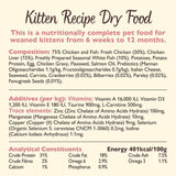 Lily's Kitchen Cat Chicken &amp;amp; White Fish Dry Kitten Food   800g