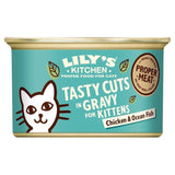 Lily's Kitchen Chicken &amp;amp; Ocean Fish Tasty Cuts in Gravy for Kittens   85g