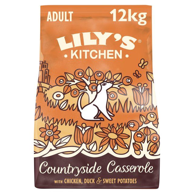 Lily's Kitchen Dog Chicken &amp;amp; Duck Countryside Casserole Adult Dry Food   12kg