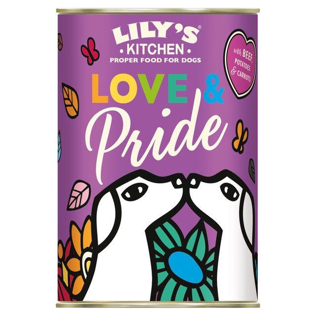 Lily's Kitchen Full of Love &amp;amp; Pride Beef Dinner for Dogs   400g