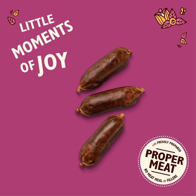 Lily's Kitchen Scrumptious Duck &amp;amp; Venison Sausages for Dogs   70g