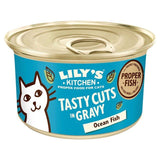 Lily's Kitchen Tasty Cuts in Gravy - Ocean Fish Wet Food for Cats   85g