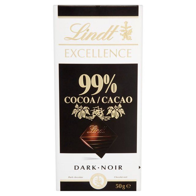 Lindt Excellence 99% Bar   50g
