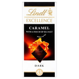 Lindt Excellence Dark Caramel &amp;amp; Sea Salt Bar   100g