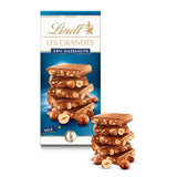 Lindt Les Grandes Hazelnuts Milk Chocolate Bar   150g