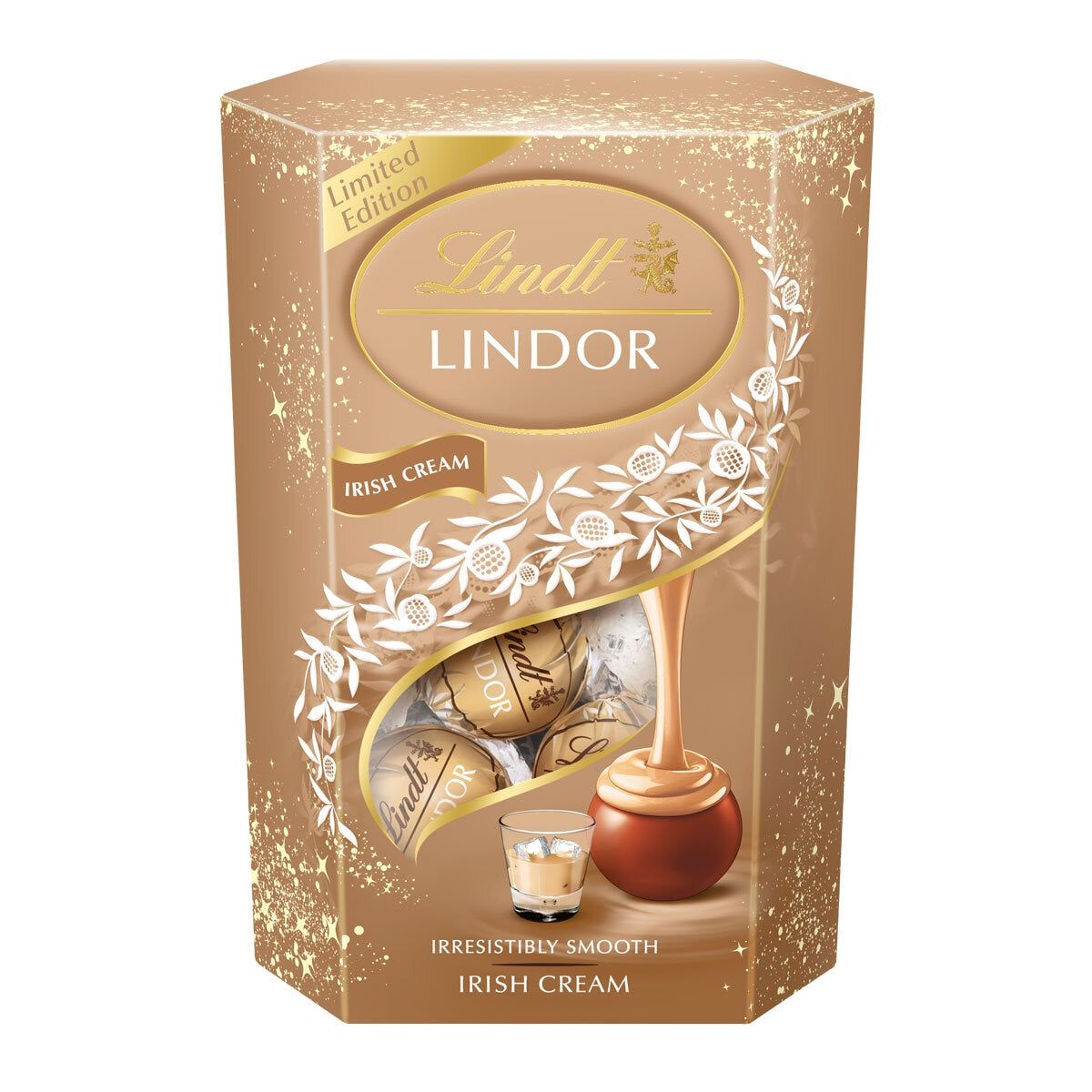 Lindt Lindor Dark Mint &amp;amp; Irish Cream Chocolate Truffles, 4 x 200g