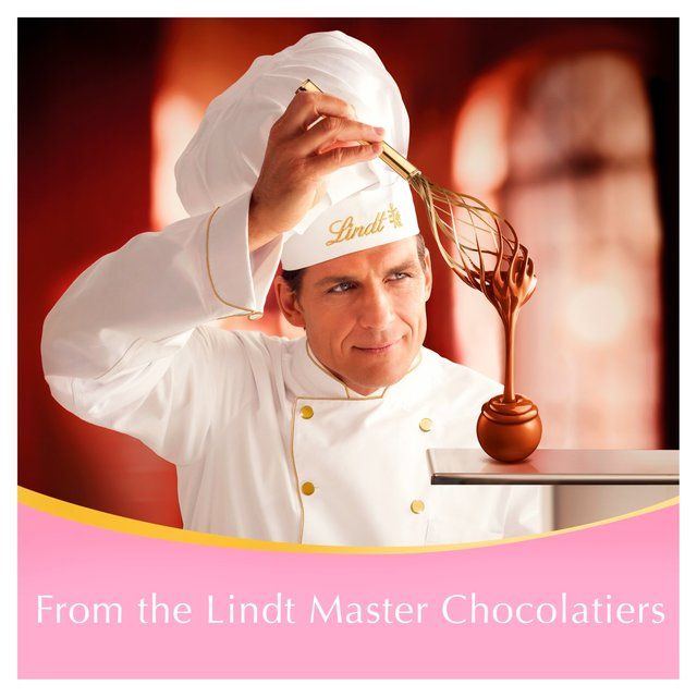 Lindt Lindor Strawberries &amp;amp; Cream Chocolate Truffles   200g