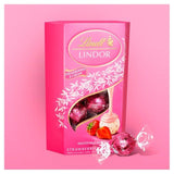 Lindt Lindor Strawberries &amp;amp; Cream Chocolate Truffles   200g