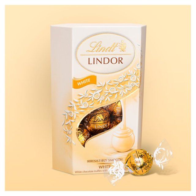 Lindt Lindor White Chocolate Truffles   200g