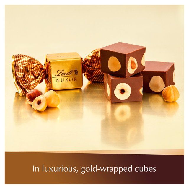 Lindt NUXOR Milk Gianduja Chocolate with Hazelnuts   165g